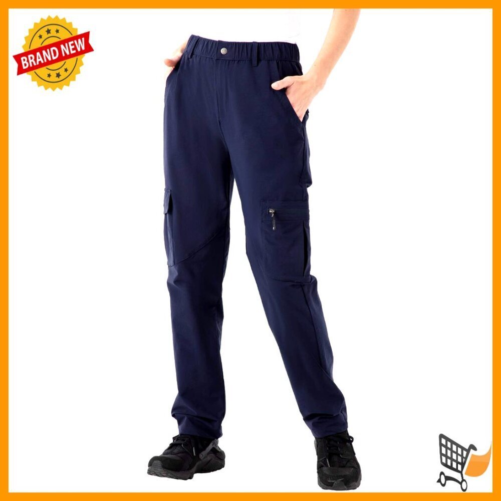 Women's Hiking Cargo Pants Water-Resistant Quick Dry UPF 50+ Travel